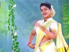 Saniya Hot Navel Show