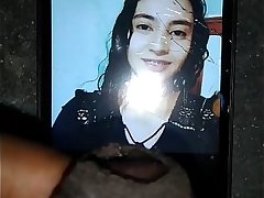 cum tribute to mexican horny girl
