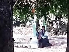 Indian college girl fucked in park