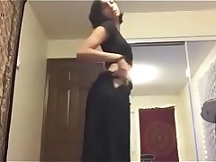 Indian girl in saree showing before cam