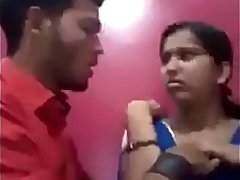 Indian College students boobs show hot video